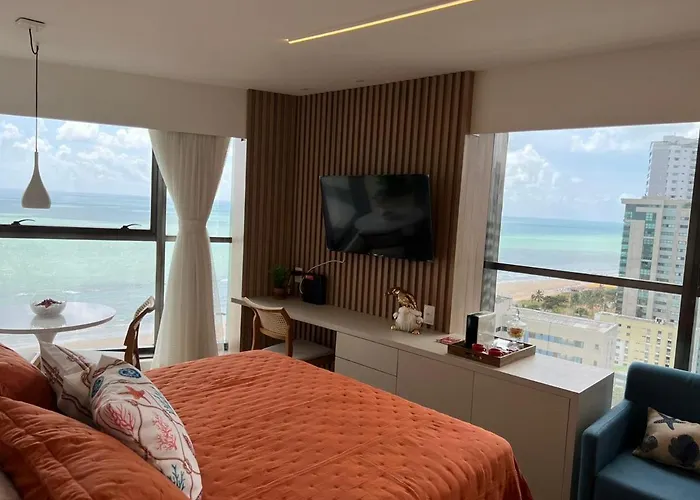 Flat Beira Mar Boa Viagem- Beach Class Internacional